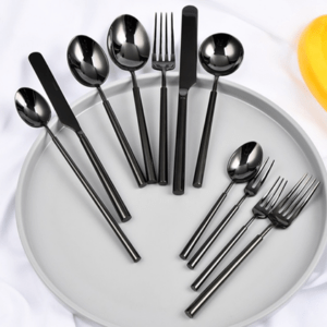 Barton Luxury Series Cutlery Price List ( All black mirror finish/brushed finishh)(stainless steel)